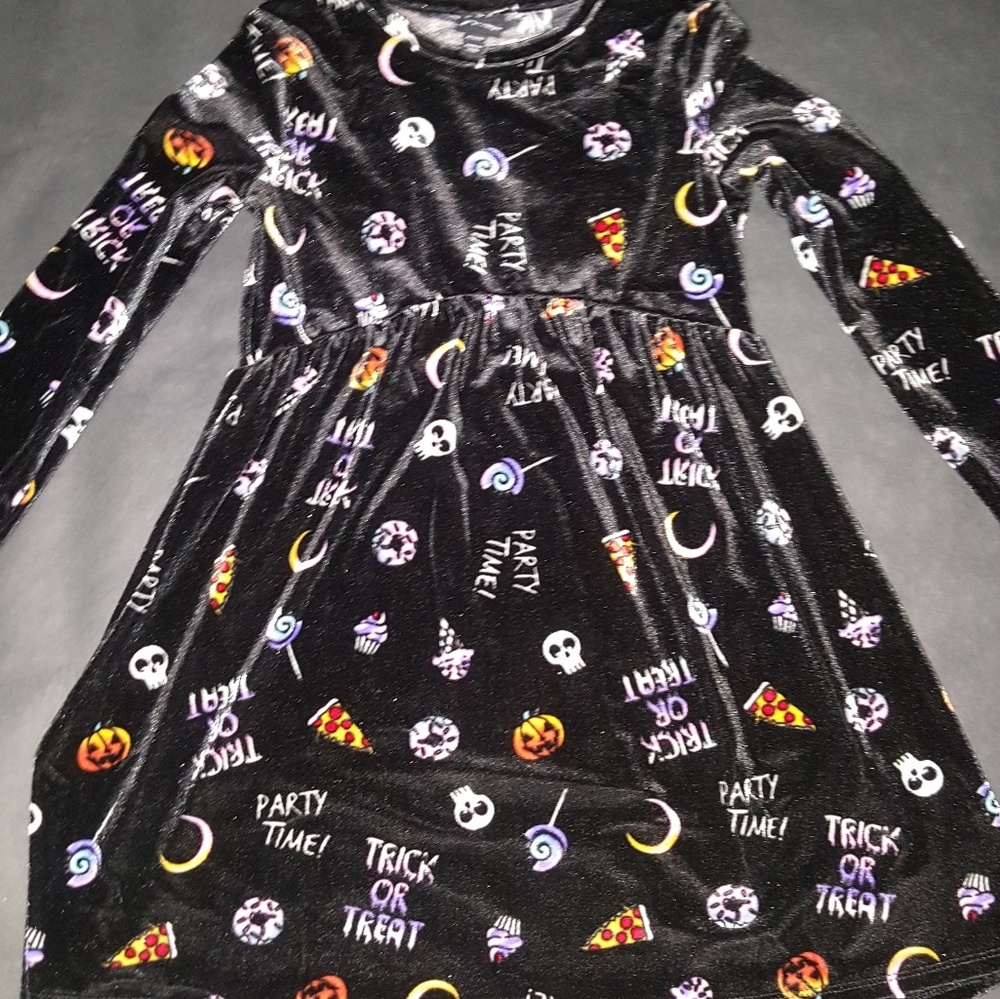 Art Class Holloween Print Dress 🎃